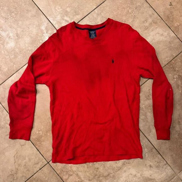 Polo-ralph-lauren Men's Red and Black Shirt - Picture 5 of 7